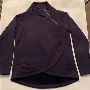 Athleta Sherpa Lined Pullover Sweater